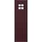Ekena Millwork True Fit PVC San Antonio Mission Style Fixed Mount Shutters, Wine Red, 18W x 32H, PR TFP001ST18X032WR - alternate 5